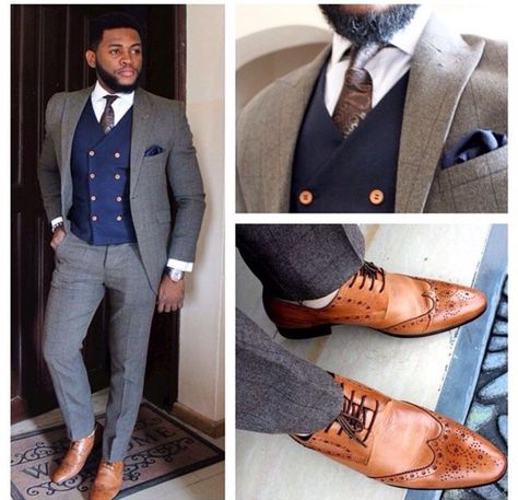 Dress Shoes Men Outfit, Cognac Outfit, Shoes Men Outfit, Dress Shoes Outfit, Cognac Shoes, Outfits For Men, Outfit Uomo, Shoes Outfit, Brogue Shoes