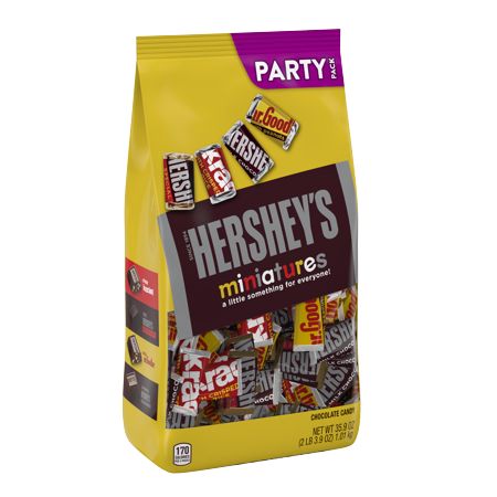 Hershey's, Miniatures Party Bag, 35.9 oz Easter Candy Bar, Mr Goodbar, Candy Homemade, Chocolate Hershey, Christmas Candy Bar, Halloween Candy Bar, Miniature Chocolate, Choco Chocolate, Hershey Chocolate Bar