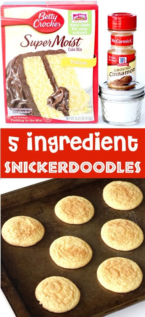 Snickerdoodle Cookies Cake Mix Recipe, Cake Mix Cookies Snickerdoodle, Cake Mix Snickerdoodle Cookies, Snickerdoodle Cookies Recipe Easy, Cake Mix Cookie Recipe, Snickerdoodle Cookies Recipe, Snickerdoodle Cookie Recipe, Snickerdoodle Cake, Cake Mix Cookie