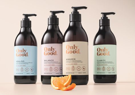 Pastel product packaging #packaging #packagingdesign #brandidentity Best Packaging Design, Shampoo Packaging, Shampoo Design, Cosmetic Labels, Cosmetic Packaging Design, Skincare Packaging, Design Page, Soap Packaging, Packaging Labels Design