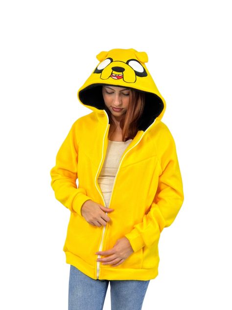 Adventure Time Jake The Dog, Hoodie Base, Adventure Time Jake, Dog Halloween Costume, Jake The Dog, Hoodie Costume, Jake The Dogs, Costume For Halloween, Dog Costume