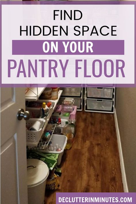 Store Appliances, Pantry Floor, Small Walk In Pantry, Narrow Pantry, Household Cleaning Schedule, Store Kitchen Appliances, Canning Kitchen, Small Pantry Organization, Pantry Drawers