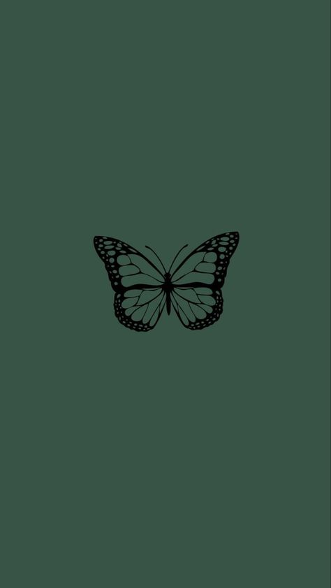 Black Green Wallpaper Aesthetic, Dark Green Butterfly Aesthetic, Green Aesthetic Butterfly Wallpaper, Green Butterfly Wallpaper, Dark Green Butterfly, Dark Green Aesthetic Wallpaper, Wallpaper With Green, Green Edit, Wonderful Wallpapers