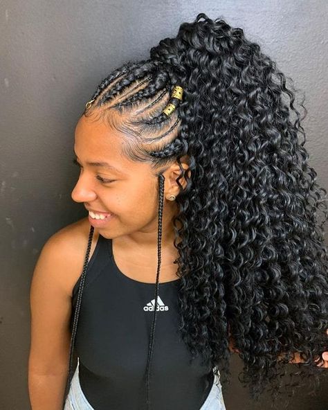 4a Hairstyles, Crochet Ponytail, Valentines Hairstyles, Weave Ponytail Hairstyles, Weave Ponytail, African Hair Braiding Styles, Braids Hairstyles Pictures, Braided Cornrow Hairstyles, Braided Ponytail Hairstyles