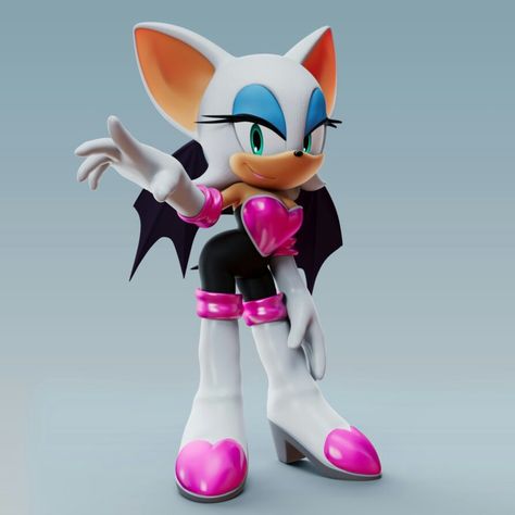 Rouge The Bat Cosplay, Rouge Cosplay, Sonic Wallpaper, Shadow And Rouge, Mario Mario, Japanese Video Games, Rouge The Bat, Narcissistic Personality, Sonic Heroes