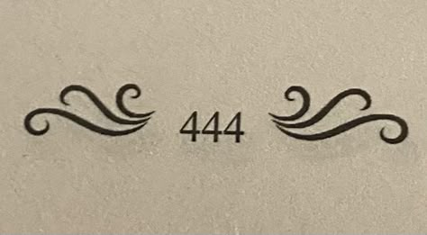 444 Tattoo Design, 444 Angel Tattoo, Number 444 Tattoo, Angel Number 444 Tattoo, 222 Tattoo Ideas, 444 Tattoo Ideas, Angel Number 444, 444 Tattoo, Bum Tattoo