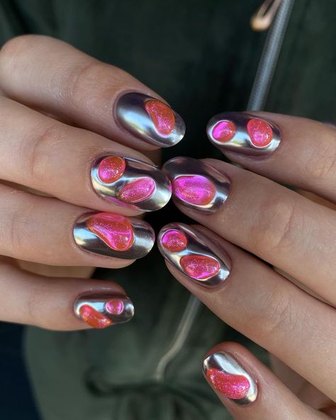 Funky Nail Designs, Mens Nails, Magic Nails, Hippie Nails, Edgy Nails, Crazy Nails, Nail Idea, Fire Nails, Dream Nails