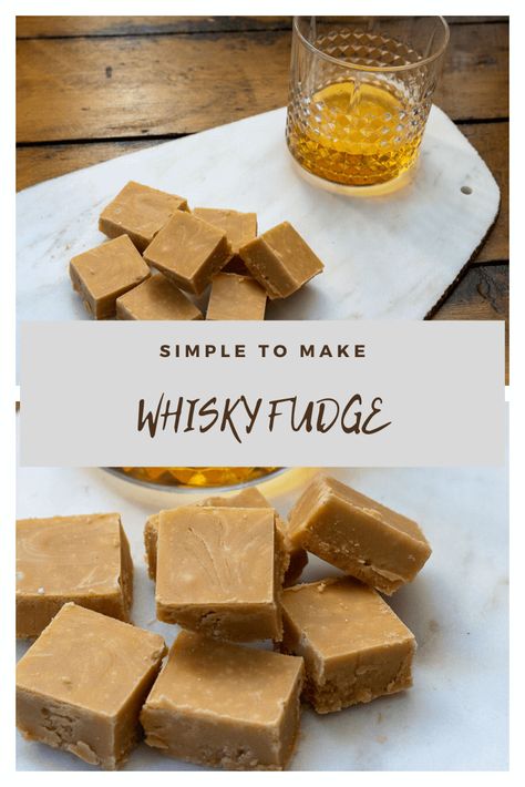 Homemade Whisky Fudge Recipe | Simple Recipes At Home Whisky Fudge, Whiskey Fudge, Fantastic Fudge, Jack Daniels Fudge, Boozy Treats, Bark Recipes, Homemade Fudge Recipes, Fudge Recipes Chocolate, Pudding Shots