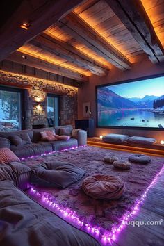 Small Theater Room, Home Theater Room Design, Theater Room Design, Home Cinema Room, At Home Movie Theater, Home Theater Rooms, Home Theater Design, Theatre Room, Theater Room