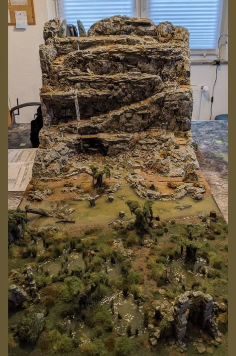 Dnd Diy, Dnd Crafts, Dnd Minis, Wargaming Table, Warhammer Terrain, Dungeon Master's Guide, Warhammer Paint, Game Terrain, Dnd Dragons