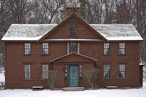 Massachusetts Houses, Concord Massachusetts, Orchard House, Louisa May Alcott, American Literature, Little Women, House Museum, Family House, Historic Homes