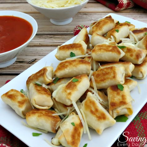 Wonton Wrapper Recipes Appetizers, Won Ton Wrappers, Baked Wontons, Wonton Wrapper Recipes, Cheese Bites Recipe, Crispy Wonton, Won Ton, Wonton Recipes, Guilt Free Snacks