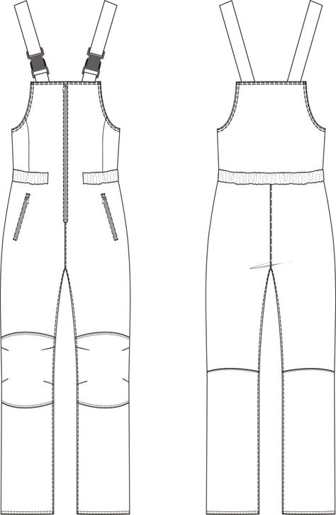 Overall Men, Flat Drawings, Men Jumpsuit, Flat Sketches, Fashion Templates, Concept Development, Dress Design Sketches, Upcycle Jeans, Ladies Clothes