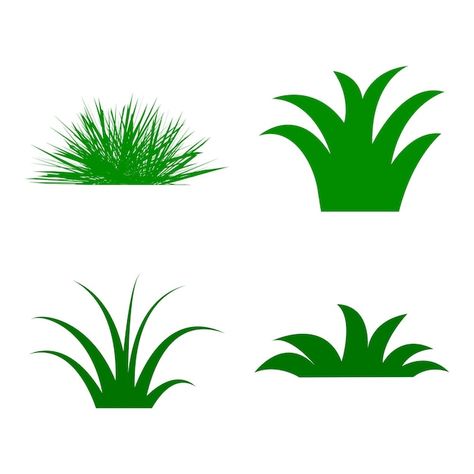 Vector grass icon vector | Premium Vector #Freepik #vector #lawn #eco-logo #environment-logo #cartoon-grass Grass Sticker, Grass Png, Long Grass Illustration, Cartoon Grass, Grass Vector Illustrations, Lawn, Graphic Resources