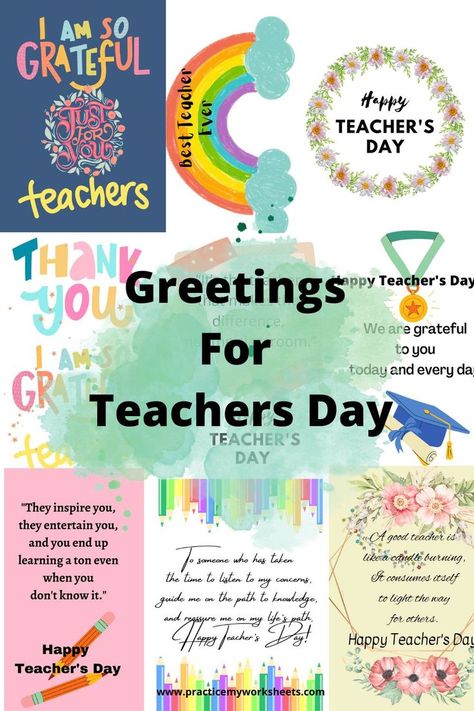 Greetings For Teachers Day Greetings For Teachers Day, Greetings For Teachers, Teachers Day Greetings, Teachers Day Card, My Favourite Teacher, Teacher Printable, Favorite Teacher, Teachers Day, Gifts For Teachers