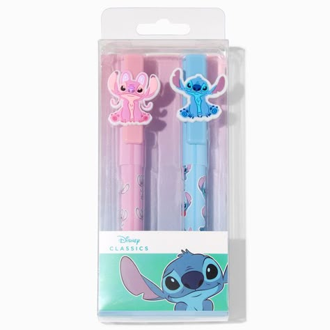 Disney School Supplies, Stitch School Supplies, Stitch Pens, Back To School Stuff, Lilo And Stitch Toys, Stitch School, Stitches Makeup, Lilo And Stitch Merchandise, Lilo And Stitch Quotes