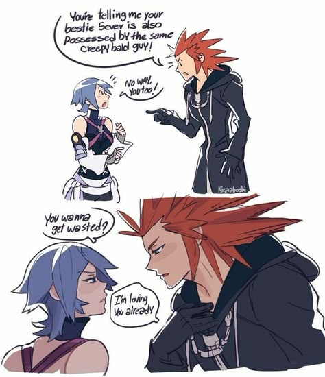 If Axel and Aqua meet. I would really be laughing and loving this if it actually happens if they meet each other! Kingdom Hearts Funny, Friends Drinking, Kingdom Hearts Games, Kh 3, Frozen Waffles, Kingdom Hearts Fanart, Disney Kingdom, Kingdom Hearts Art, Kingdom Heart