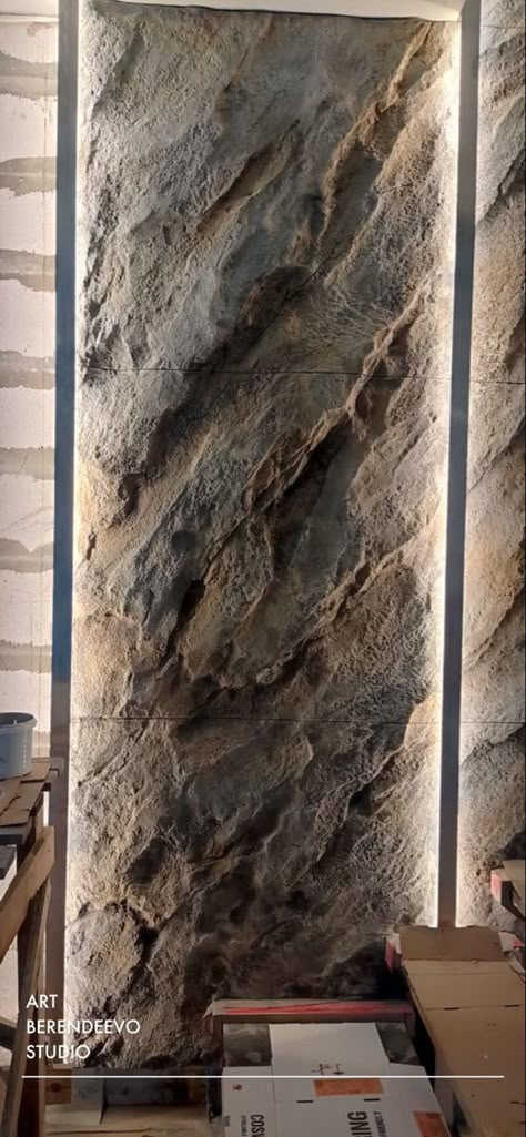 Carved Concrete Walls, Rock Wall Accent Wall, Artificial Rock Wall, Rock Wall Interior, Rock Accent Wall, Concrete Accent Wall, Natural Rock Wall, Rock Wall Texture, Rock Wall Panel