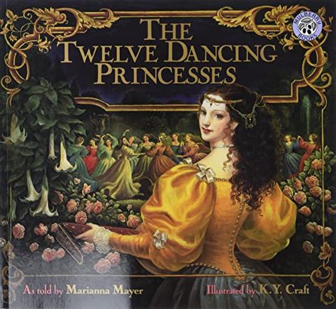 The Twelve Dancing Princesses, Y Craft, Twelve Dancing Princesses, Princess Book, Princess Dance, 12 Dancing Princesses, Beautiful Library, Princess Pictures, Fairytale Art