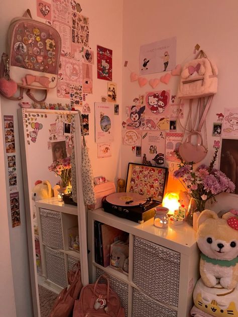 pink dorm decor pink dorm decor ations pink dorm decor  ideas pink dorm decor  wall pink dorm decor  dormify pink dorm decor  diy dorm room decor blue and pink glam pink dorm room decor pink and red dorm room decor pink dorm room decor ideas pink dorm desk decor pink room decor dorm Sanrio Apartment Decor, Cute Cozy Bedroom Aesthetic, Sanrio Aesthetic Bedroom, How To Make Your Desk Aesthetic, Sanriocore Bedroom, Sanriocore Room, Sanrio Aesthetic Room, Sanrio Room Aesthetic, Sanrio Room Ideas