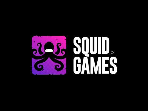 Squid Games Logo / Game production logo by RD Farhad on Dribbble Video Game Logo Design, Production Logo, Game Logos, Video Game Logos, Games Logo, Game Studio, Logo Game, Game Logo Design, Studio Logo