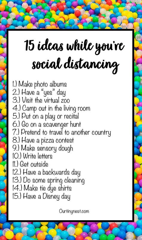 No doubt you're going to be spending more time with your kids and you're probably wondering how to keep them entertained. Here are 15 things to do with your kids while you're social distancing Things To Do With Your Mom At Home, Things To Do With Kids At Home, Fun Things To Do With Kids, Fun Things To Do At Home, Things To Do In Quarantine, Bored List, Bored Jar, What To Do When Bored, Things To Do At Home