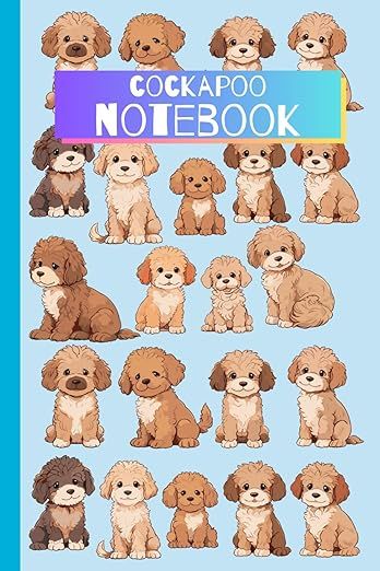 Cockapoo Notebook: Cute Dog Journal Notebook for Dog Lovers | 120 Pages, 6 x 9" Dog Journal, Notebook Cute, Composition Notebooks, Back To School Essentials, Bullet Journal Inspo, Composition Notebook, Study Notes, Cute Dog, Journal Notebook