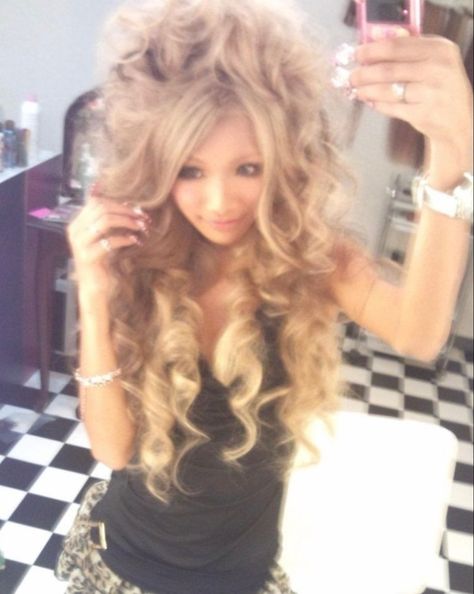 Hime Gyaru Hair, Gyaru Hair, Hime Gyaru, Hair