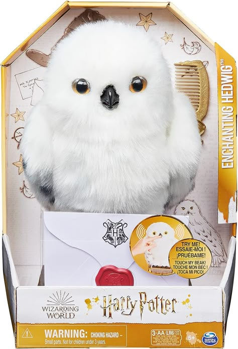 Hedwig Owl, Harry Potter Toys, Stile Harry Potter, Harry Potter Owl, Harry Potter Hedwig, Harry Potter Items, Harry Potter Disney, Cute Harry Potter, Anniversaire Harry Potter