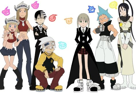 All of the souls Air Gear Anime, Soul Eater Evans, Soul Eater Manga, Soul And Maka, Basketball Anime, Art Geek, Link Zelda, Anime Soul, Anime Episodes