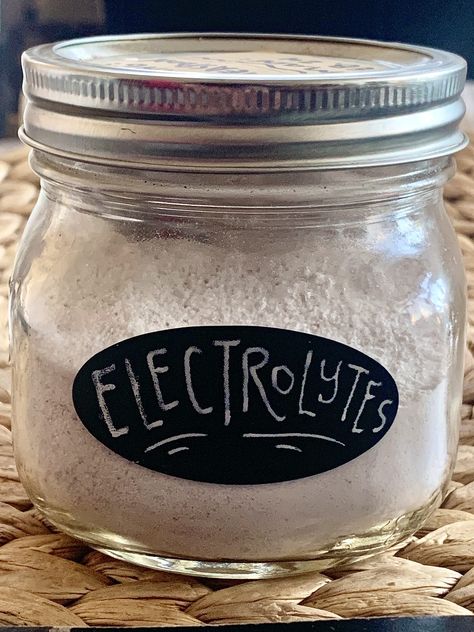 DIY Easy Electrolyte Powder for Pennies! Budget friendly. Ready in minutes. NO chemicals. Flavor as you like. Lasts a long time! Easy Diy Electrolyte Drink, Diy Hydration Drink Powder, Diy Lmnt Electrolyte, Electrolyte Powder Recipe, Diy Electrolyte Drink Powder, Home Made Electrolytes, Homemade Electrolyte Powder, Keto Electrolyte Drink Recipe, Electrolight Drink Recipe