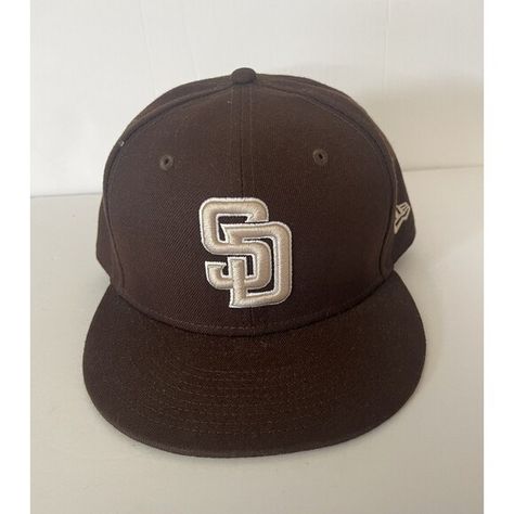 San Diego Padres New Era Authentic On-Field 59FIFTY Fitted Hat Padres Hat, San Diego Padres Hat, San Diego Padres, Fitted Hat, Major League Baseball, Mlb Baseball, Major League, Hat Shop, Fitted Hats