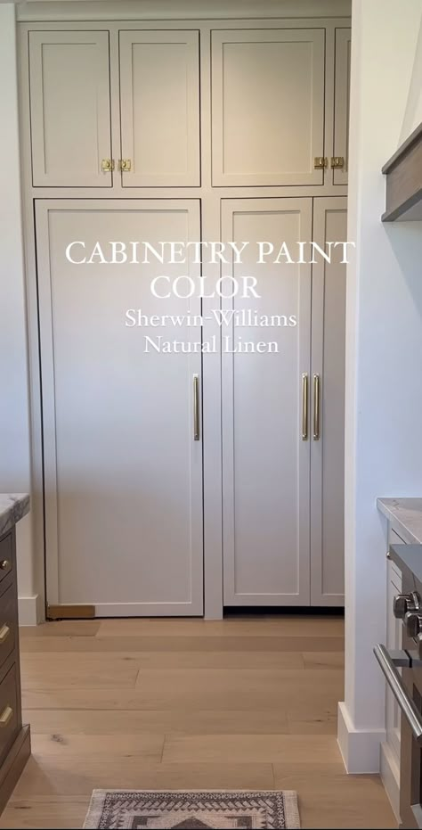 Cabinet Paint Colors, Cabinet Color, Kitchen Cabinet Colors, Cabinet Colors, Paint Colors For Home, White Cabinets, Painting Cabinets, Paint Color, A Kitchen