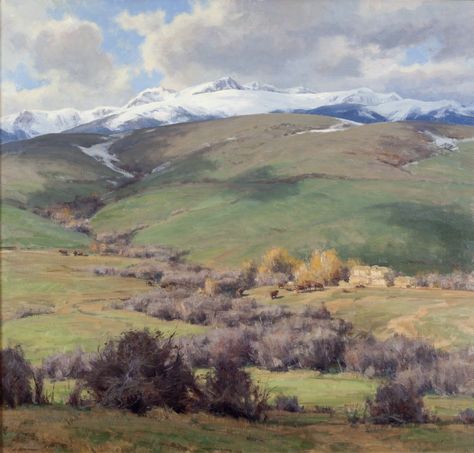 Clyde Aspevig, Jackson Hole Art, Oil Painting Frames, Oil Painting Modern, Plein Air Landscape, Art Oil Paintings, Western Landscape, Oil Landscape, American Landscape