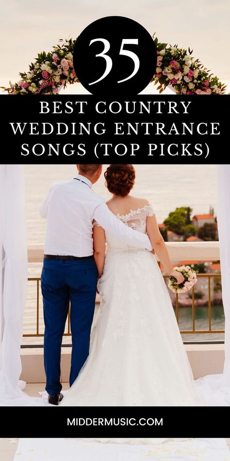 I’ve handpicked the best country wedding entrance songs, perfect for creating an unforgettable moment as you walk down the aisle.This article is your guide to finding that heartwarming, toe-tapping tune that will set the tone for your special day. Country Walk Down The Aisle Songs, Walking Down The Aisle Songs Country, Songs To Walk Down The Aisle To Country, Country Songs To Walk Down The Aisle To, Country Wedding Songs To Walk Down Aisle, Walk Down The Aisle Songs The Bride, Wedding Songs To Walk Down Aisle, Walking Down Aisle Songs, Grand Entrance Songs