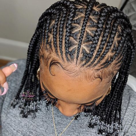 Cornrow Braid Hairstyles : Their Rich History, Tutorials & Types Lemon Braids, Best Braided Hairstyles, Cabello Afro Natural, Natural Braided Hairstyles, 2 Braids, Twisted Hair, Short Hair Hacks, Styles Braids, Ghana Braids