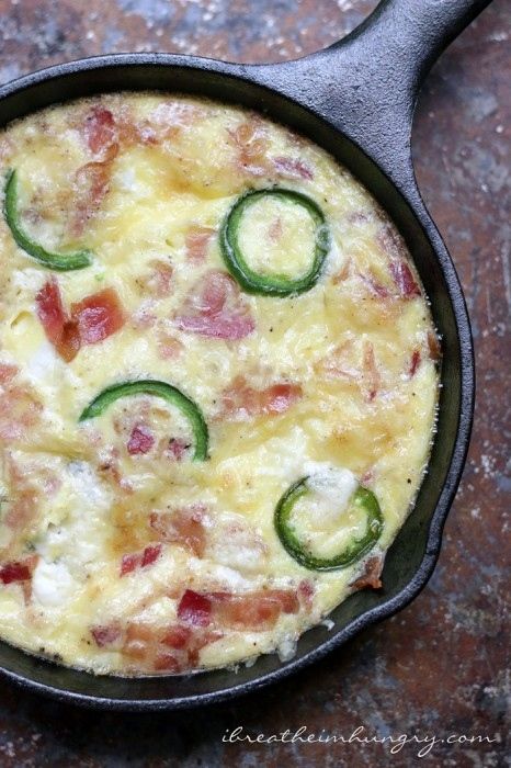 This Keto Jalapeño Popper Frittata has all of the flavors and textures of your favorite keto appetizer in a breakfast friendly package! This Keto frittata is sure to be a hit with the entire family!! #keto #ketodiet #lowcarb #lowcarbrecipes #ketorecipes #lowcarbfood #ketofood #ibih #ibreatheimhungry #glutenfree #ketofrittata #ketobreafkast #ketobreakfastrecipes #ketofrittatarecipes #ketojalapenopopperfrittata #ketofrittata Low Carb Gluten Free Recipes, Law Carb, Popular Appetizers, Jalapeno Popper, Frittata Recipes, Low Carb Eating, Low Carb Paleo, Low Carb Gluten Free, Paleo Breakfast