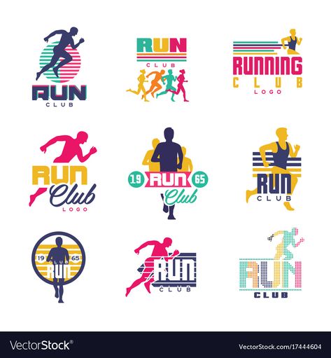 Running Symbol, Sport Club Logo, Marathon Logo, Sports Brand Logos, Marathon Posters, Running Logo, Logo Club, Sports Design Ideas, Marathon Shirts