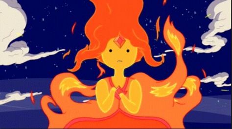 Adventure Time Flame Princess, Fire Princess, Adventure Time Princesses, Princess Adventure, Adventure Time Girls, Marceline The Vampire Queen, Time Icon, Flame Princess, Adventure Time Cartoon