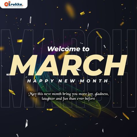 Happy new month from all of us @irukka_ph_branch we wish you all the best the month has to offer. And we hope to serve you better this new month. #march #happynewmonth #newmonth #welcomemarch Happy New Month March, New Month Wishes, Happy New Month, Month Of March, March Month, Graphic Design Flyer, Batman Beyond, March 2024, New Month