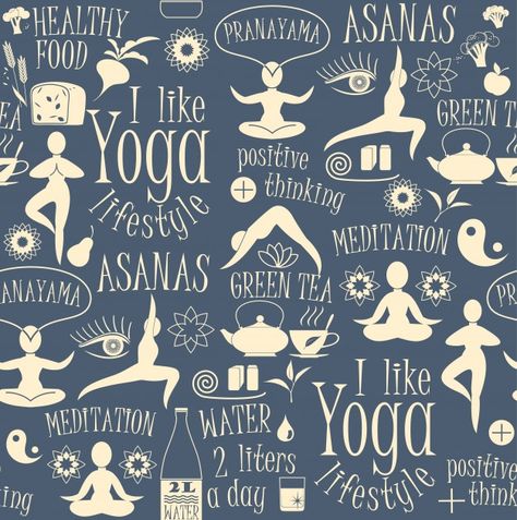 Yoga Interior Design, Yoga Drawing, Water Yoga, Yoga Stickers, Yoga Poster, Yoga Design, Flyer Poster, Yoga Room, Pattern Images