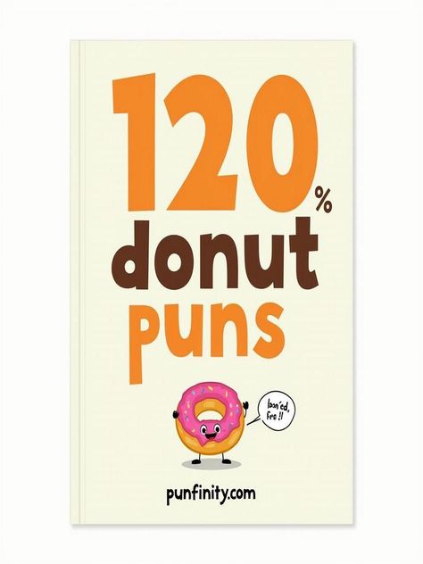 donut puns Donut Pun, One Pun, Fun Puns, Dozen Donuts, Donut Humor, Punny Jokes, Sharing With Friends, One Liner, Food Humor