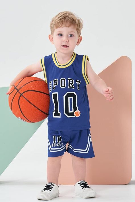 Boys' athletic shorts set made of polyester, soft mesh clothes material, air-permeable, quick-drying. #short_set #tanktop #short #boys #clothing_set Mesh Clothes, Mesh Clothing, Boys Tank Tops, Kids Activewear, Shorts Sets, Basketball Clothes, Kids Basketball, Kids Ootd, Mesh Shorts