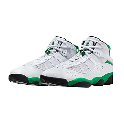 All Jordan Shoes, Jordan Vi, Air Jordan Vi, Jordan 6 Rings, Branded Shoes For Men, Best Basketball Shoes, School Basketball, Buy Jordans, Lucky Green