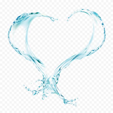 Water Splash Png, Heart Effect, Tears In Eyes, Website Color Palette, Splash Free, Blue Lightning, Water Bubbles, Soap Bubbles, Leaf Wreath