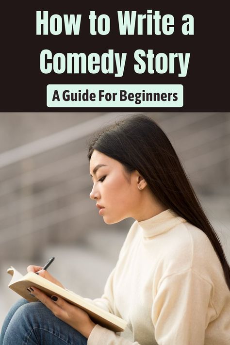 Looking for tips on how to write a comedy story? Our beginner's guide to writing a comedy book will help you. Writing Funny, Comedy Novels, Comedy Stories, Screenwriting Tips, Comedy Writing, Writers Notebook, I Am A Writer, Writing Short Stories, Journal Writing Prompts