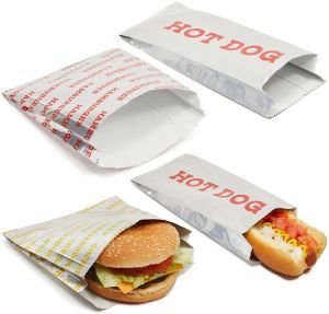 Greaseproof Paper Design, Deli Ideas, Disposable Bbq, Chicken Hot Dog, Dog Holder, Wrapped Hot Dogs, Food Doctor, Food Wrapping Paper, Tea Restaurant