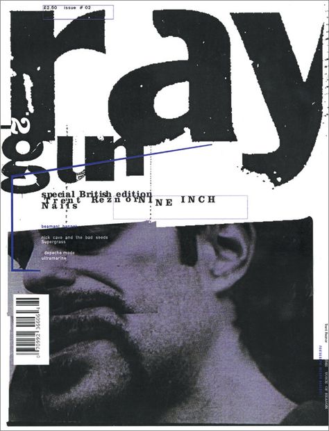 cover David Carson Typography, Chris Ashworth, Grunge Typography, David Carson, Deconstructivism, Graphic Projects, Design Brochure, Typographic Poster, Magazine Layout