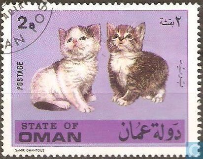 طوابع بريد, Cat Stamp, Arte Inspo, Silly Cats, Phone Themes, Postage Stamp, Stamp Collecting, 귀여운 동물, Oman