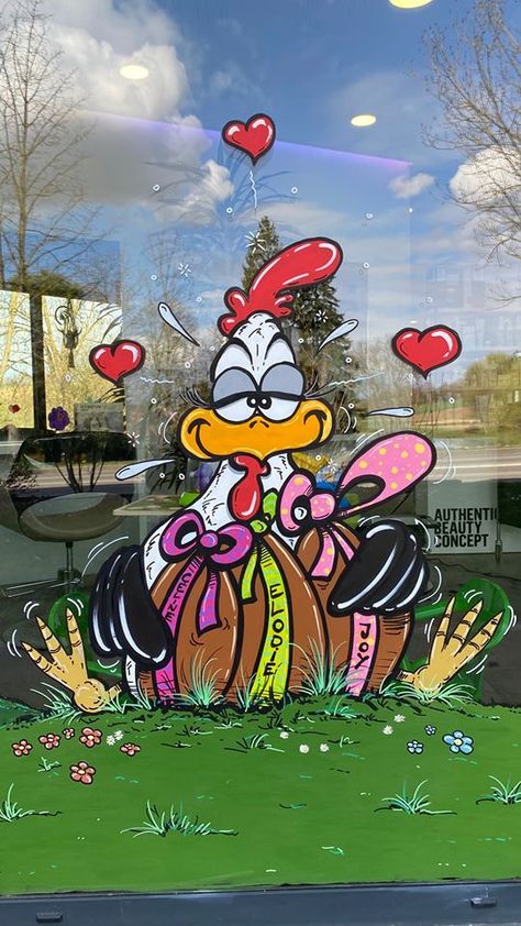 Easter Window Painting Ideas, Easter Window Painting, Spring Windows, Painted Window Art, Easter Drawings, Bad Marriage, Spring Window, Easter Images, Christmas Window